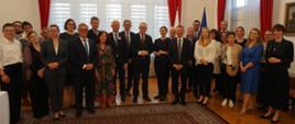 Wizyta przedstawicieli kierownictwa Ministerstwa Sprawiedliwości w Strasburgu.