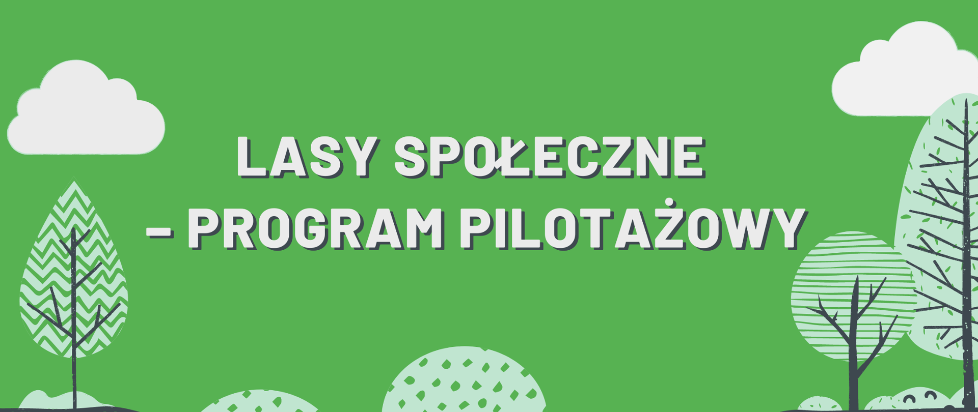 Lasy społeczne – program pilotażowy