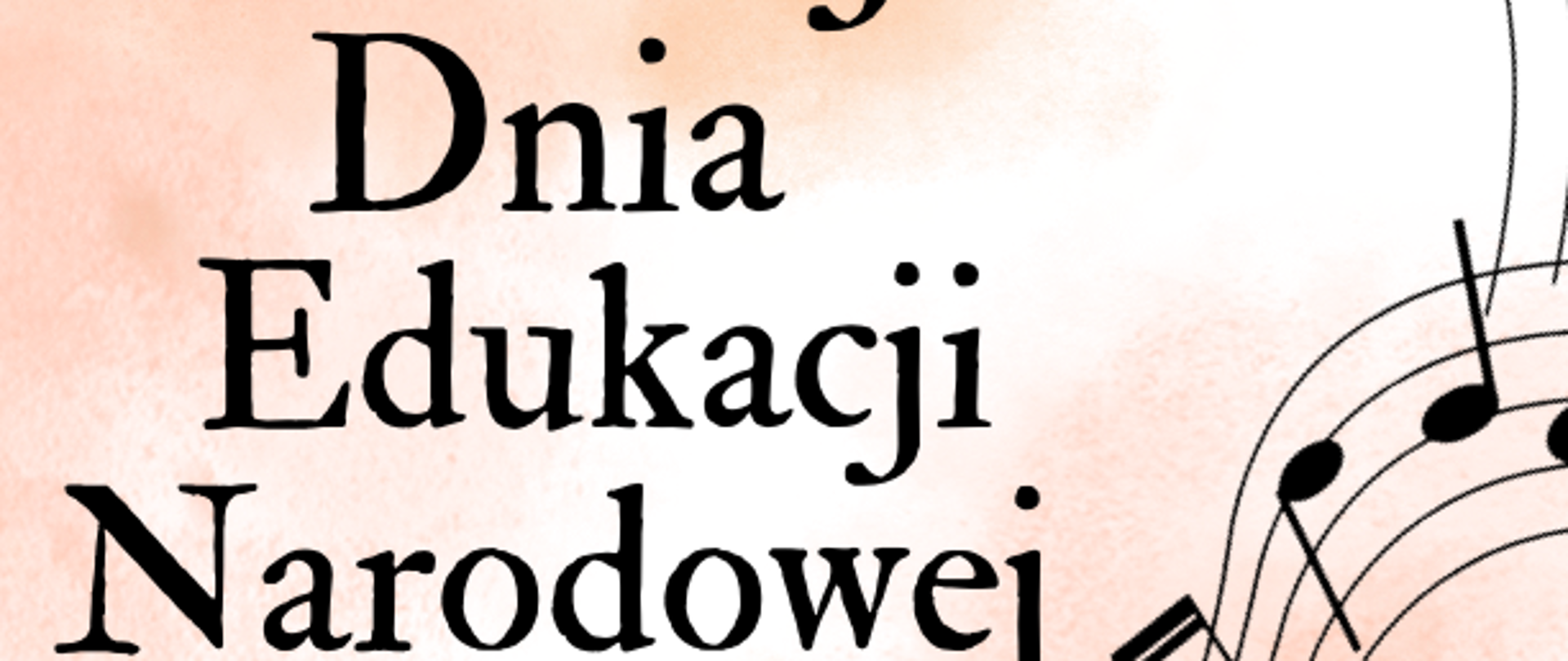 Koncert z okazji Dnia Edukacji Narodowej, który odbędzie się 16.10.2024 o godz. 17:00 na sali koncertowej w PSM Wadowice.