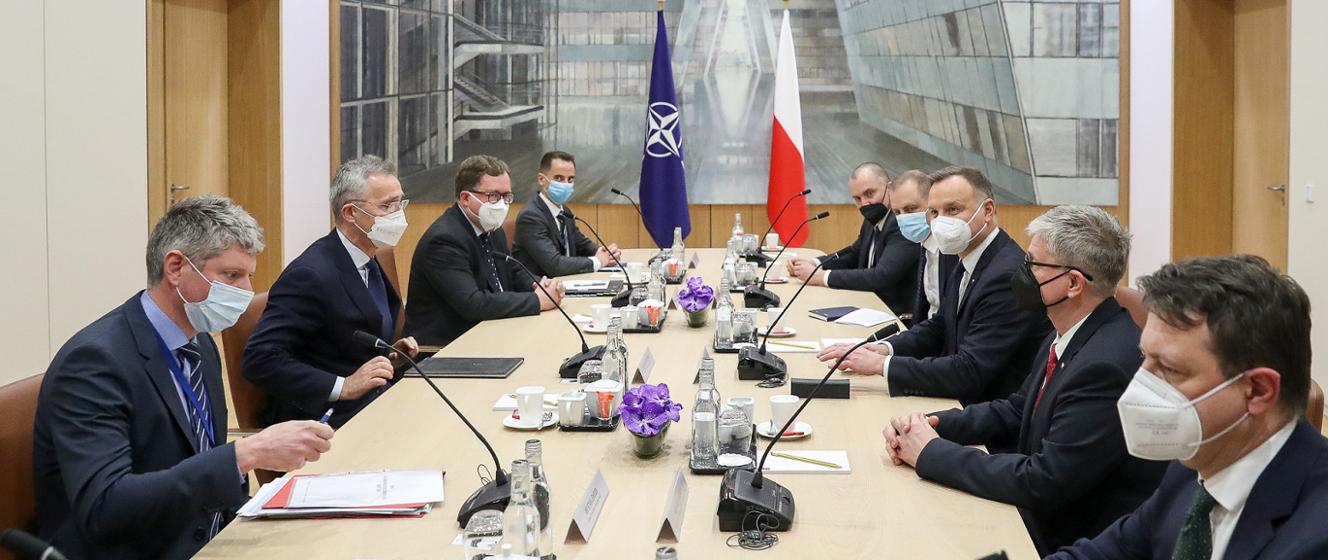 President Andrzej Duda Meets With NATO Secretary General - Poland In ...