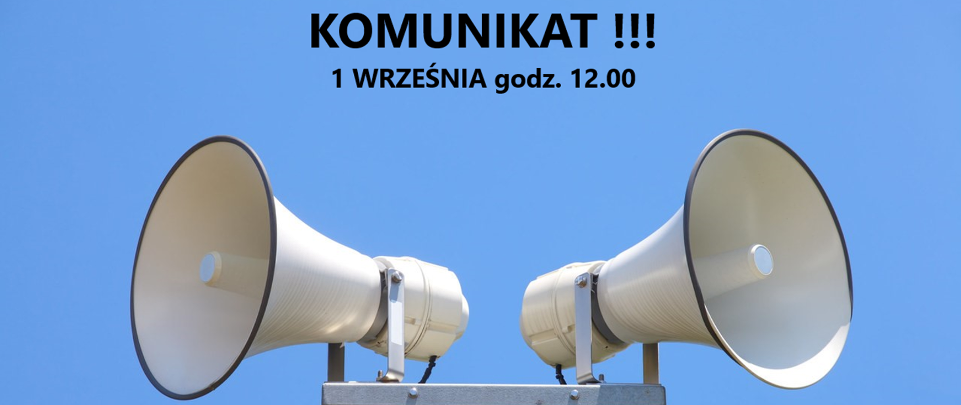 Komunikat 1 Września