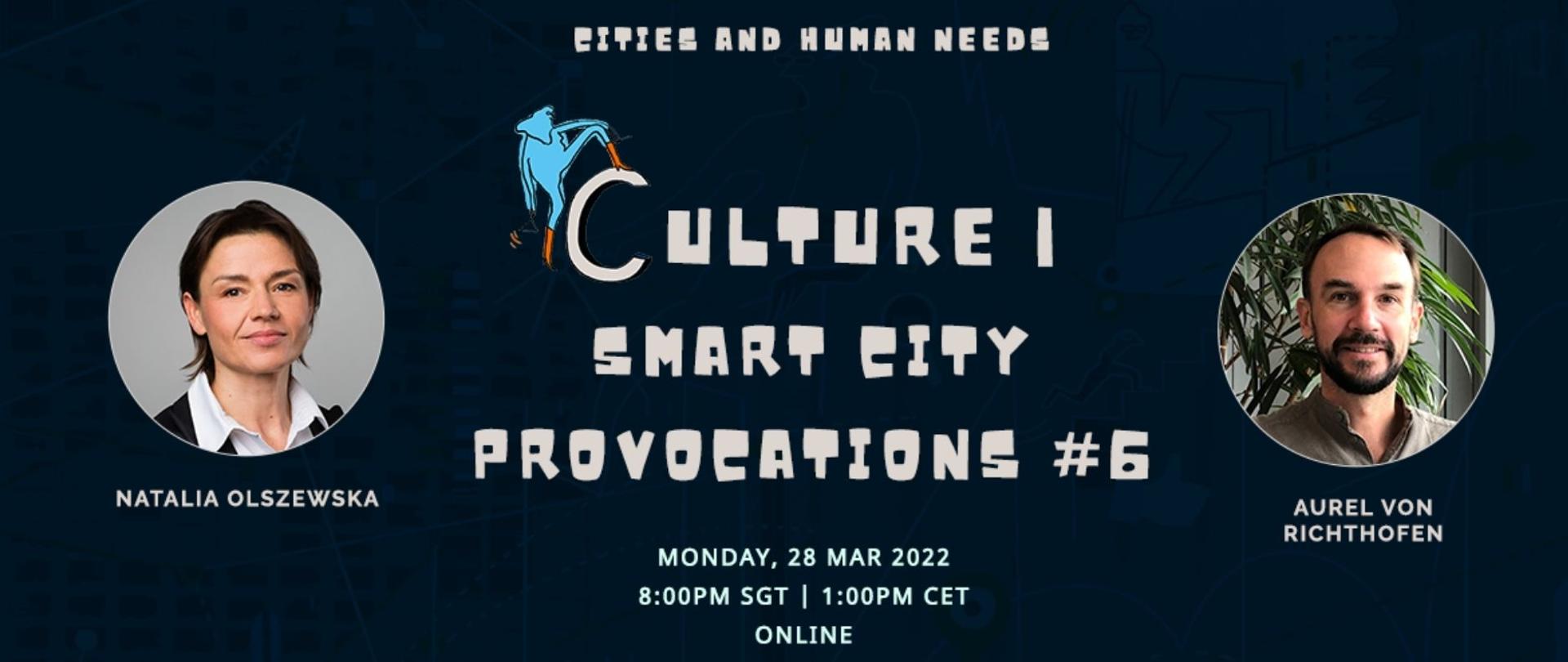 EUNIC Culture & Smart City webinar Cities and Human Needs