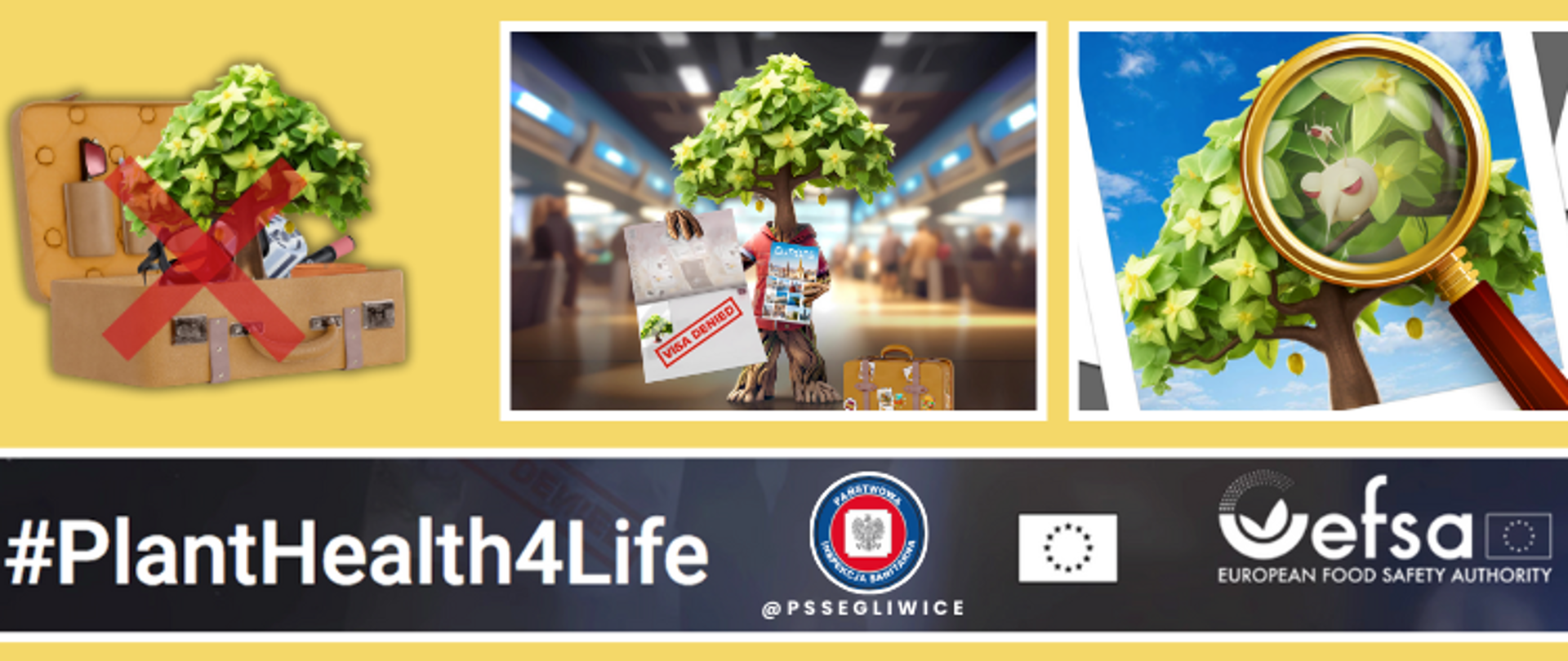 Baner #PlantHeath4Life PSSE Gliwice EFSA