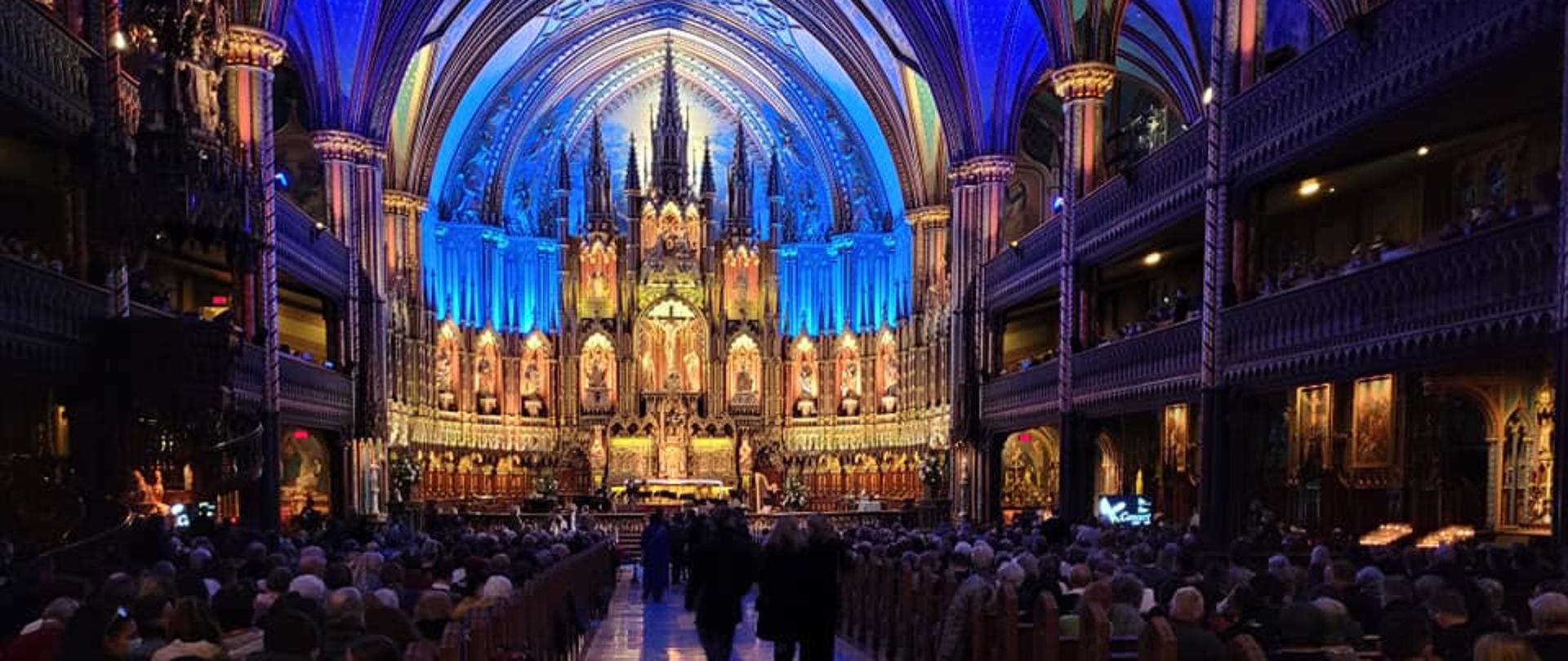 "Koncert dla Pokoju" w Bazylice Notre-Dame w Montrealu 