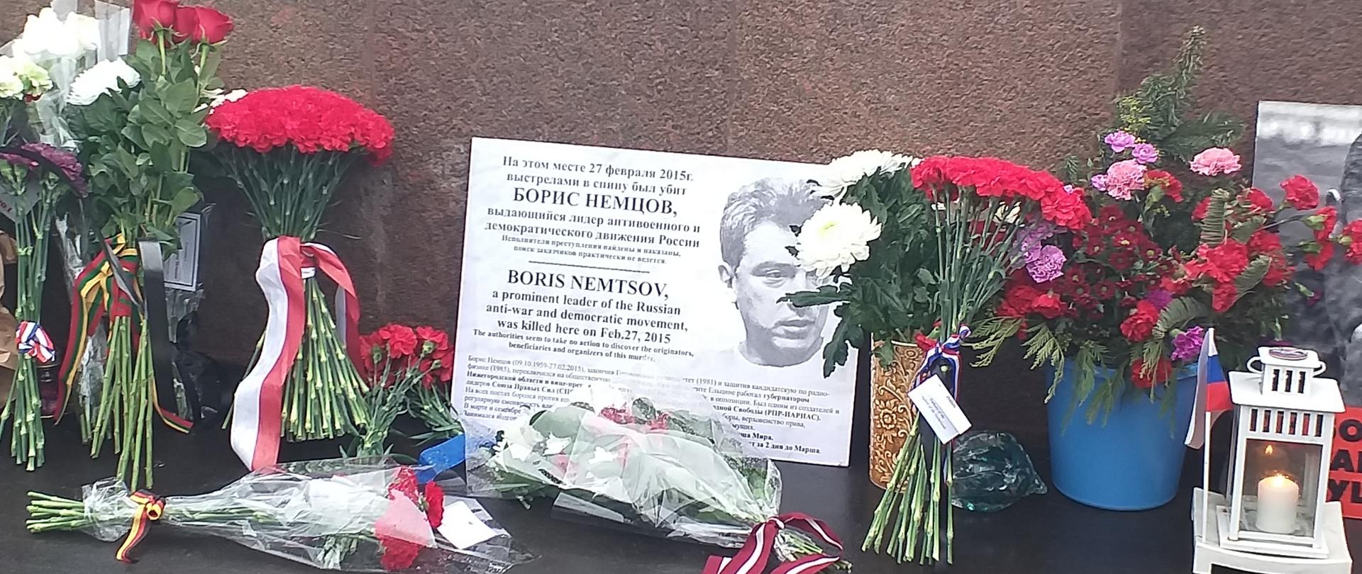 Rocznica zabójstwa B.Niemcowa 