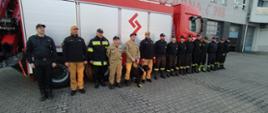 Przywitanie strażaków po misji w Turcji 