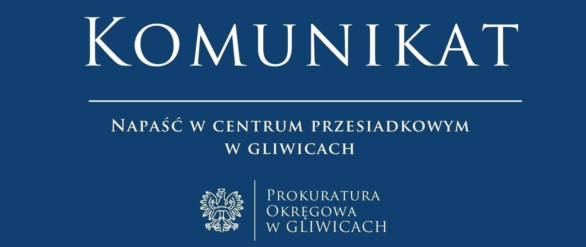 Napaść w centrum przesiadkowym w Gliwicach