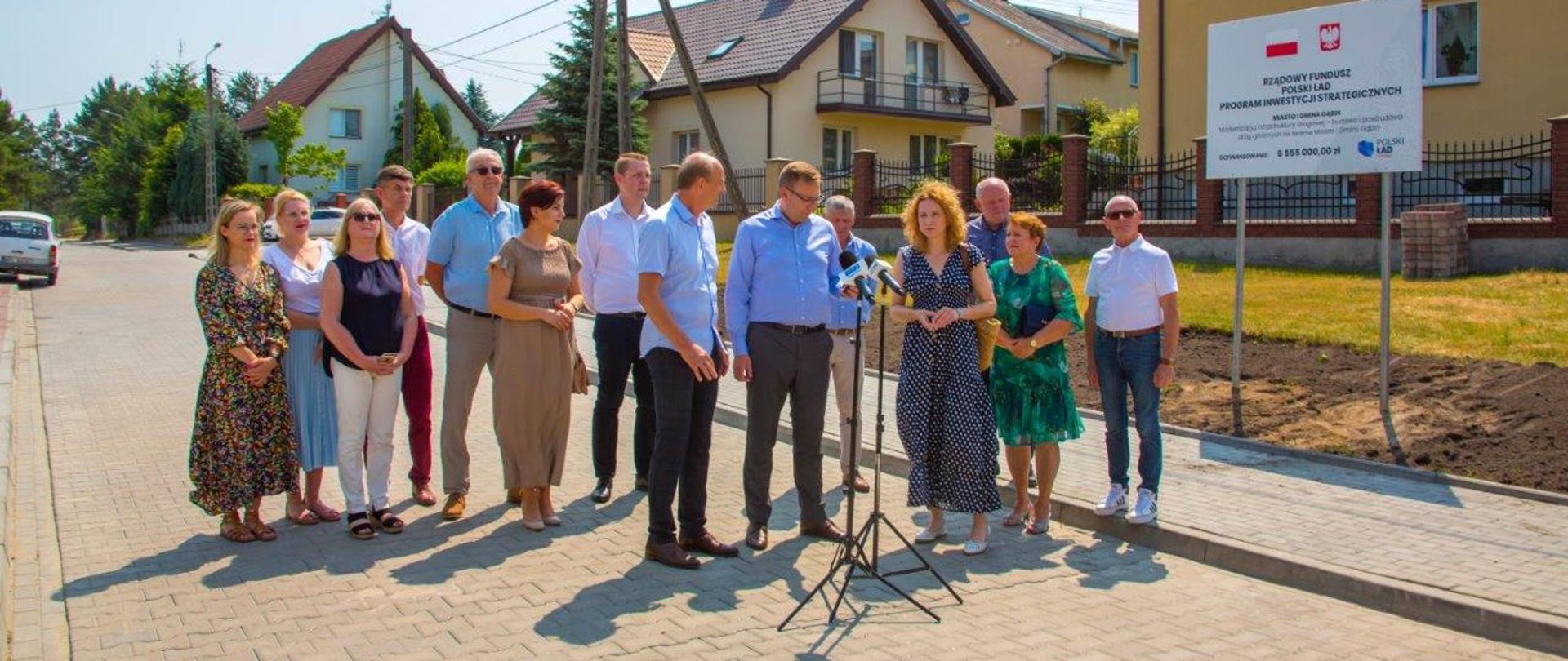 Zakończenie prac budowalnych na Osiedlu Pisarzy w Gąbinie