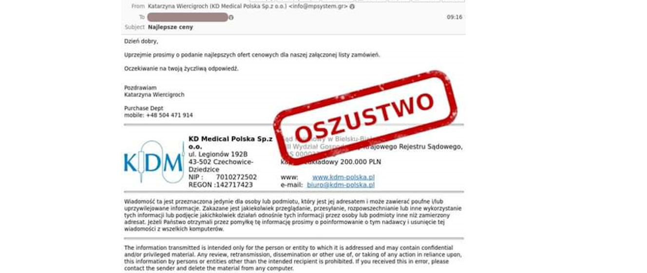 UWAGA! CSIRT NASK Ostrzega Przed Kolejną Niebezpieczną Kampanią E ...