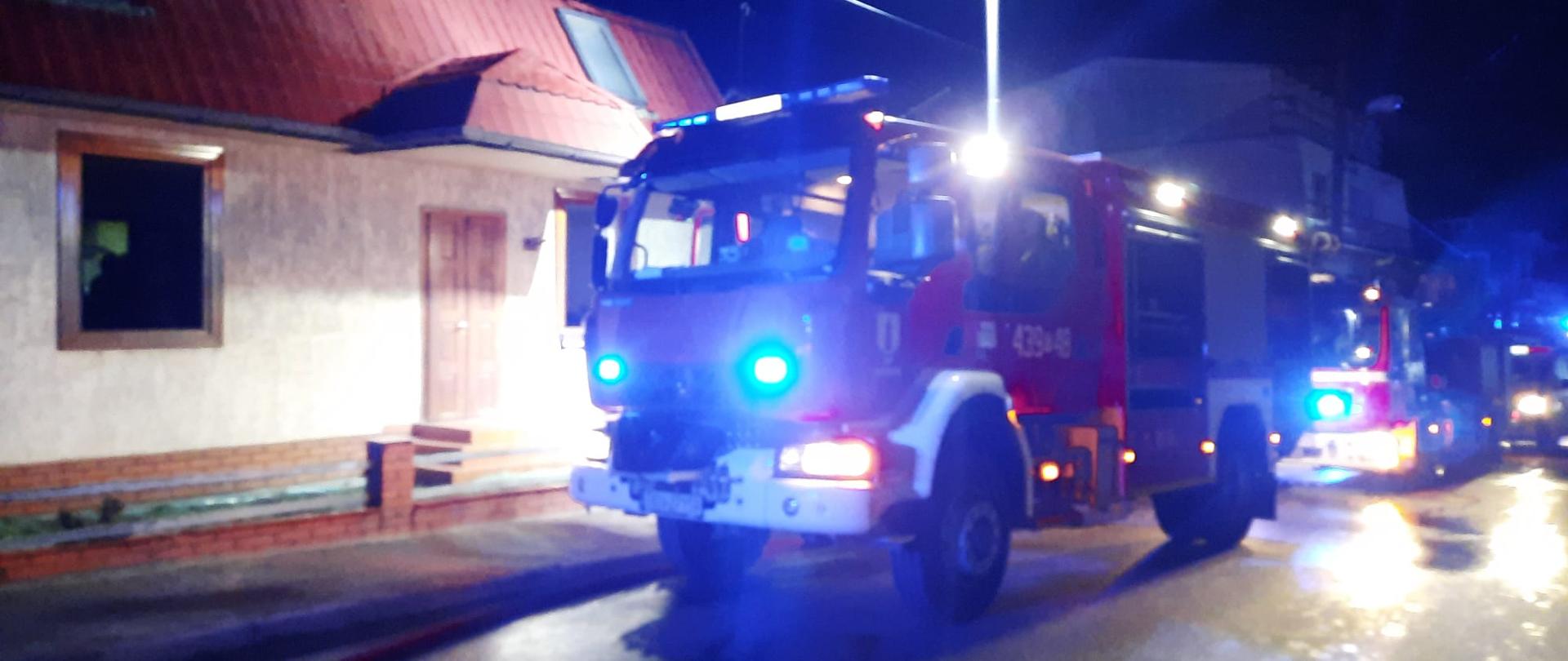 Pożar budynku mieszkalnego w Radoszycach