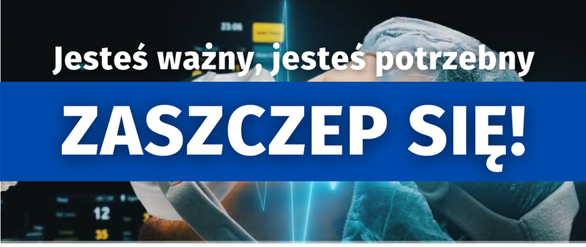 Baner kampanii Zaszczep się