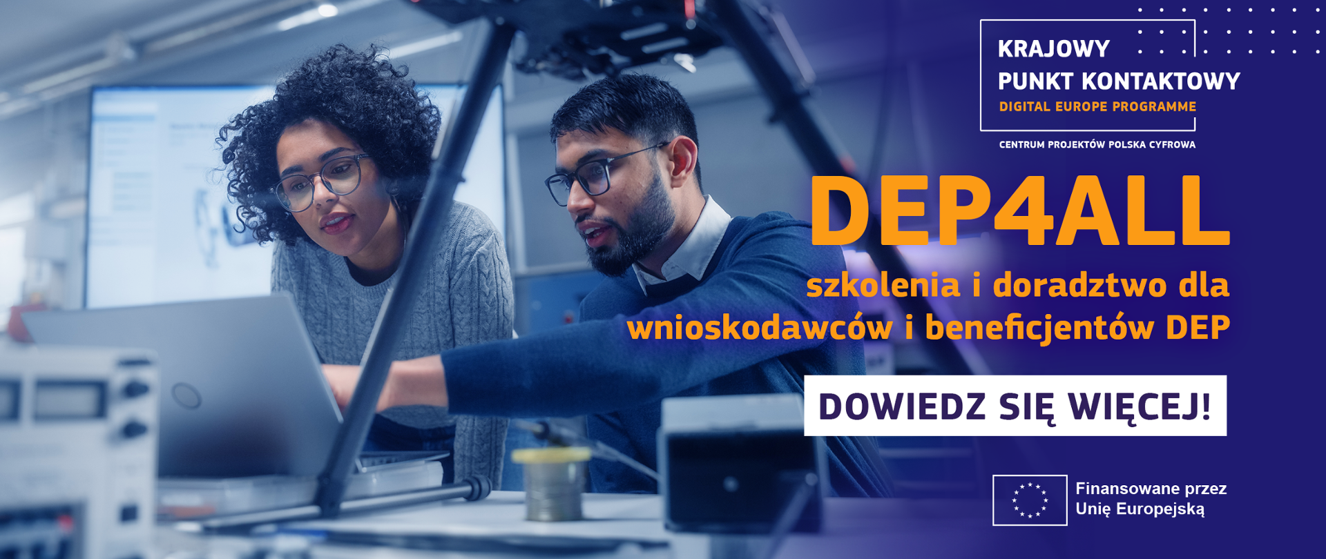 DEP4ALL - szkolenia i doradztwo dla wnioskodawców i beneficjentów DEP