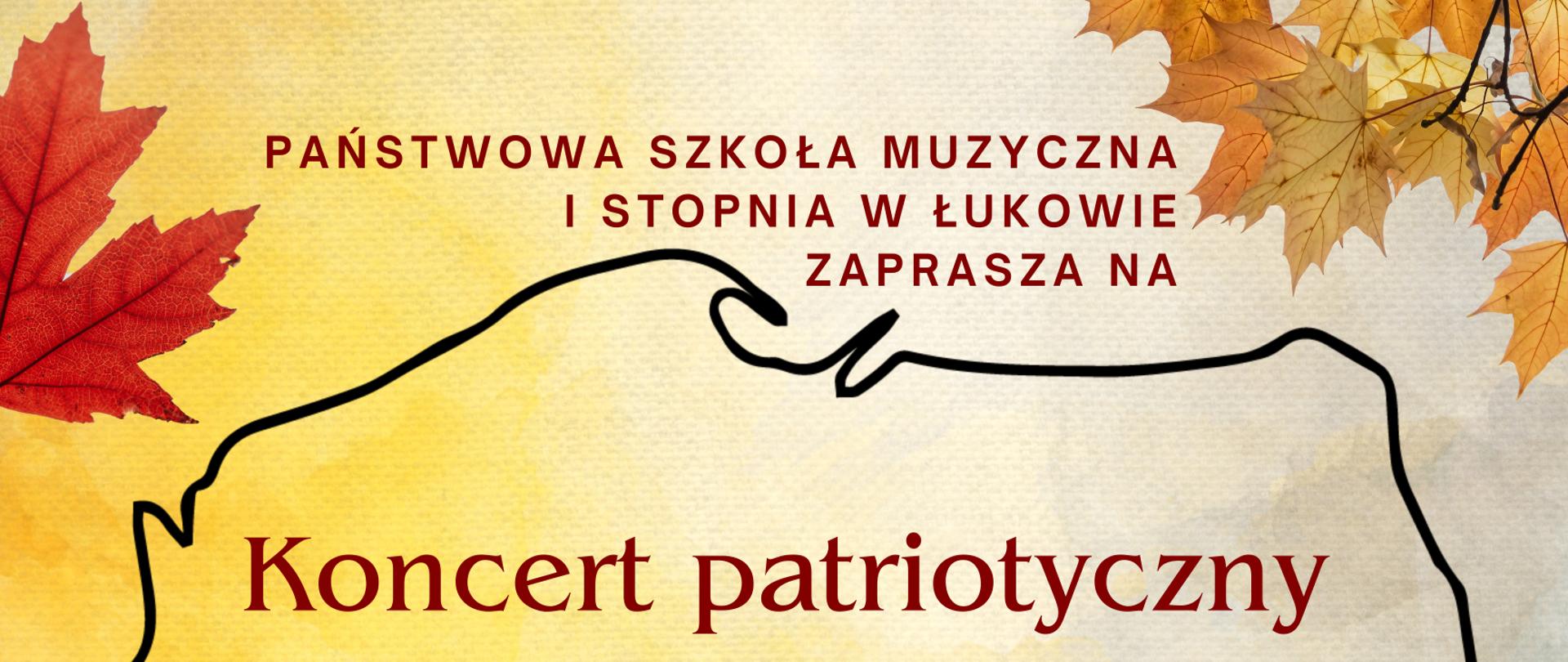 Plakat koncert patriotyczny