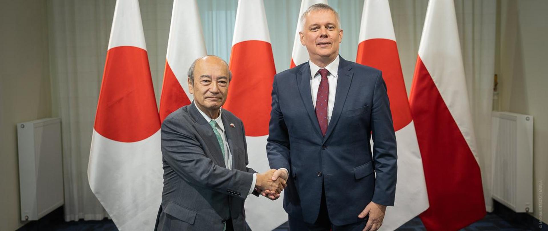 Meeting of Minister Tomasz Siemoniak and Minister of Justice of Japan Ryuji Koizumi