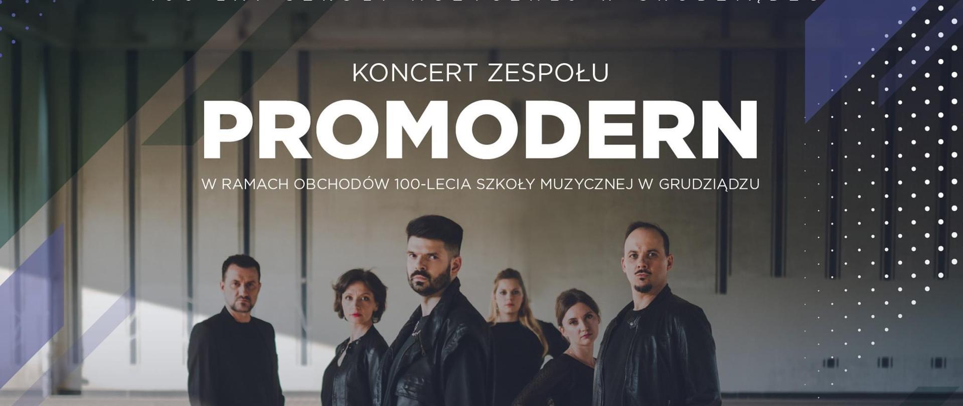 KONCERT ZESPOŁU PROMODERN - zdjęcie członków zespołu Bazylika Kolegiacka w Grudziądzu 8 września 2024 godz. 16.30