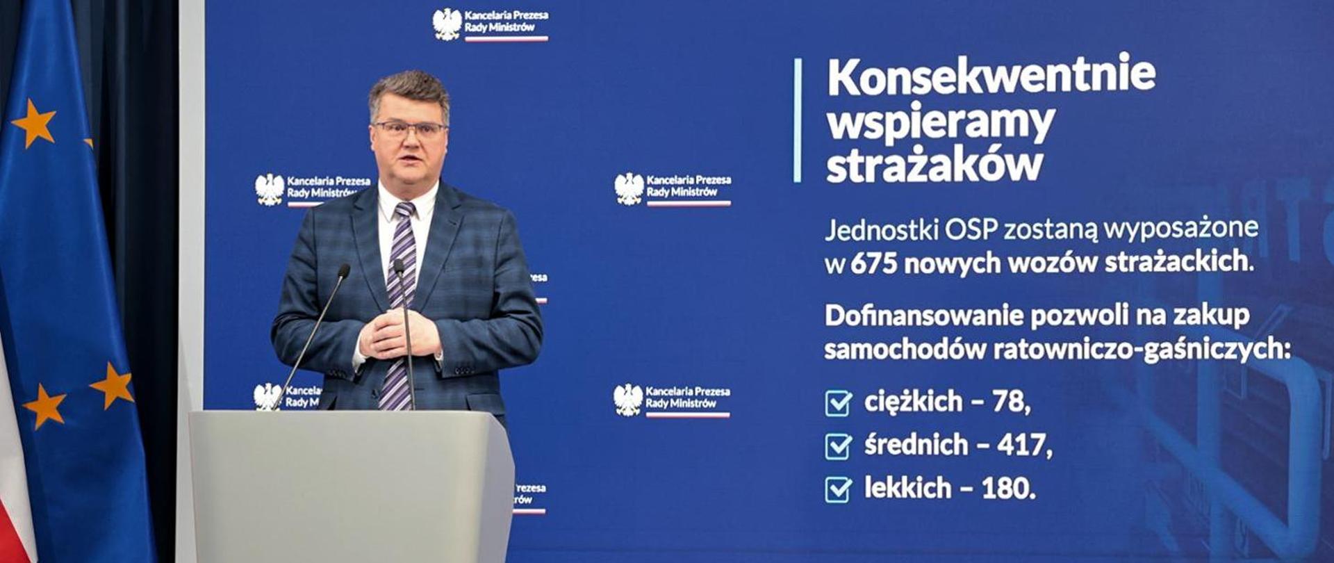 675 wozów strażackich dla Ochotniczych Straży Pożarnych