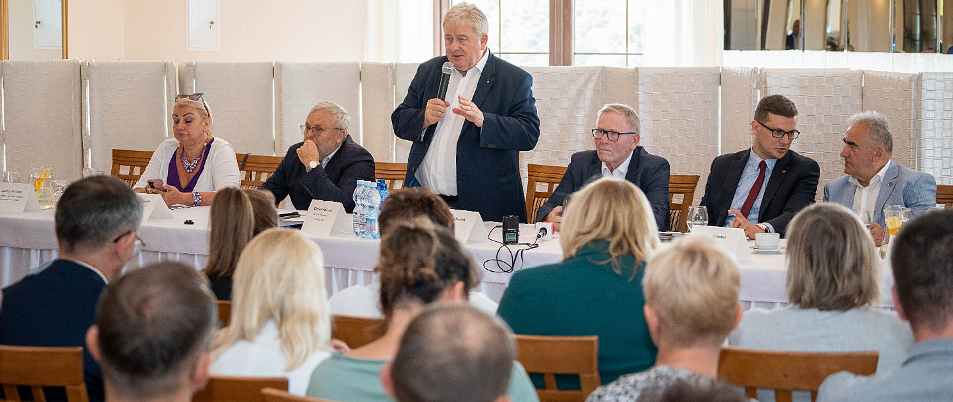 Minister Czesław Siekierski podczas wystąpienia (fot. MRiRW)