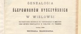 Genealogia rodziny Rybczyńskich