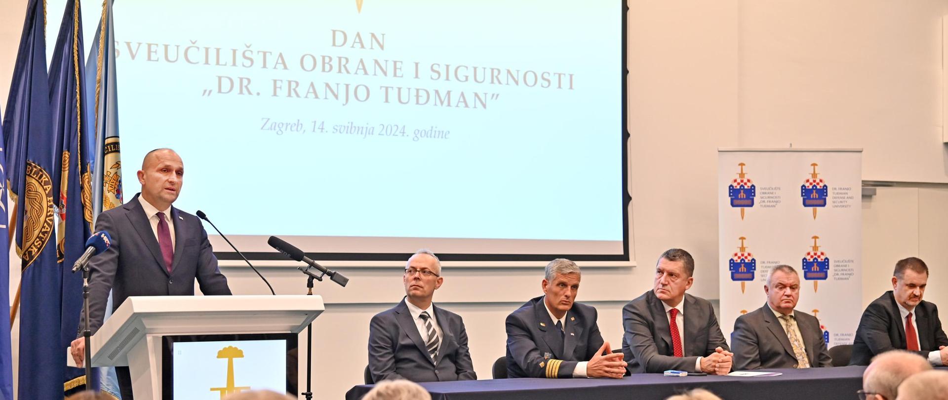 Veleposlanik Paweł Czerwiński sudjelovao je na svečanom obilježavanju Dana Sveučilišta obrane i sigurnosti „Dr. Franjo Tuđman“