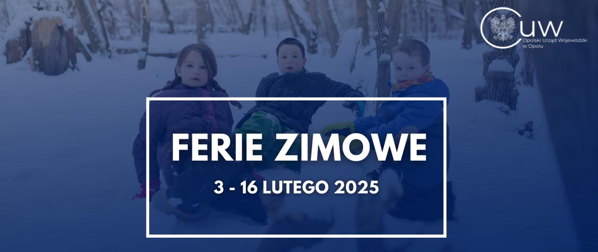 Ferie zimowe 2025