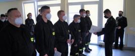 Zakończenie szkolenia podstawowego nr 2 w 2021 r. Strażaków Ratowników OSP – powiat kazimierski