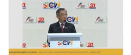 SIEW 2021 - Gan Kim Yong, Minister for Trade and Industry, Singapur