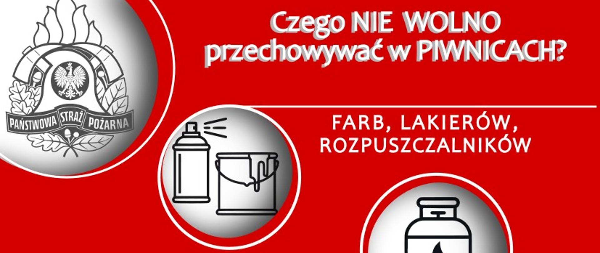 Plakat informujący o obowiązkach właścicieli budynków.