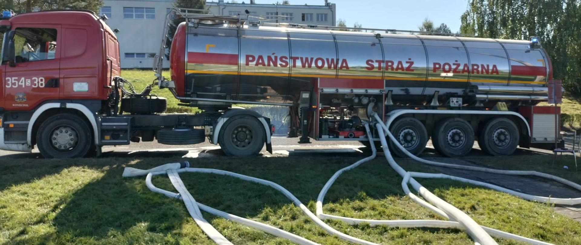 Śląscy strażacy wspierają działania w województwach dotkniętych powodzią