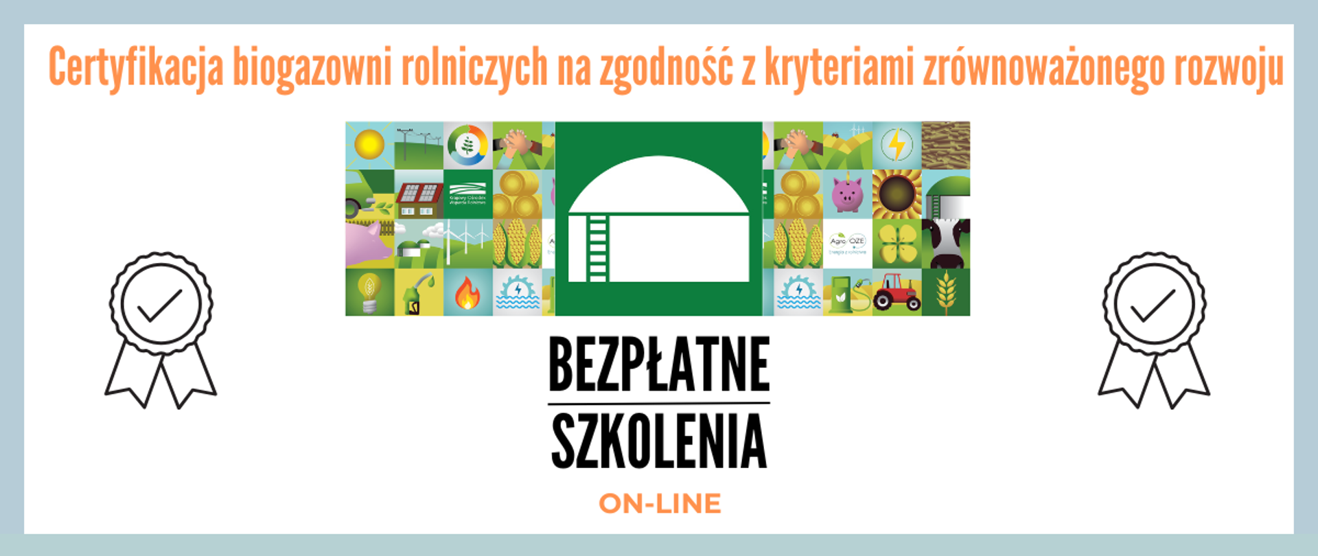 KOWR zaprasza na bezpłatne szkolenia – Certyfikacja biogazowni rolniczych na zgodność z kryteriami zrównoważonego rozwoju