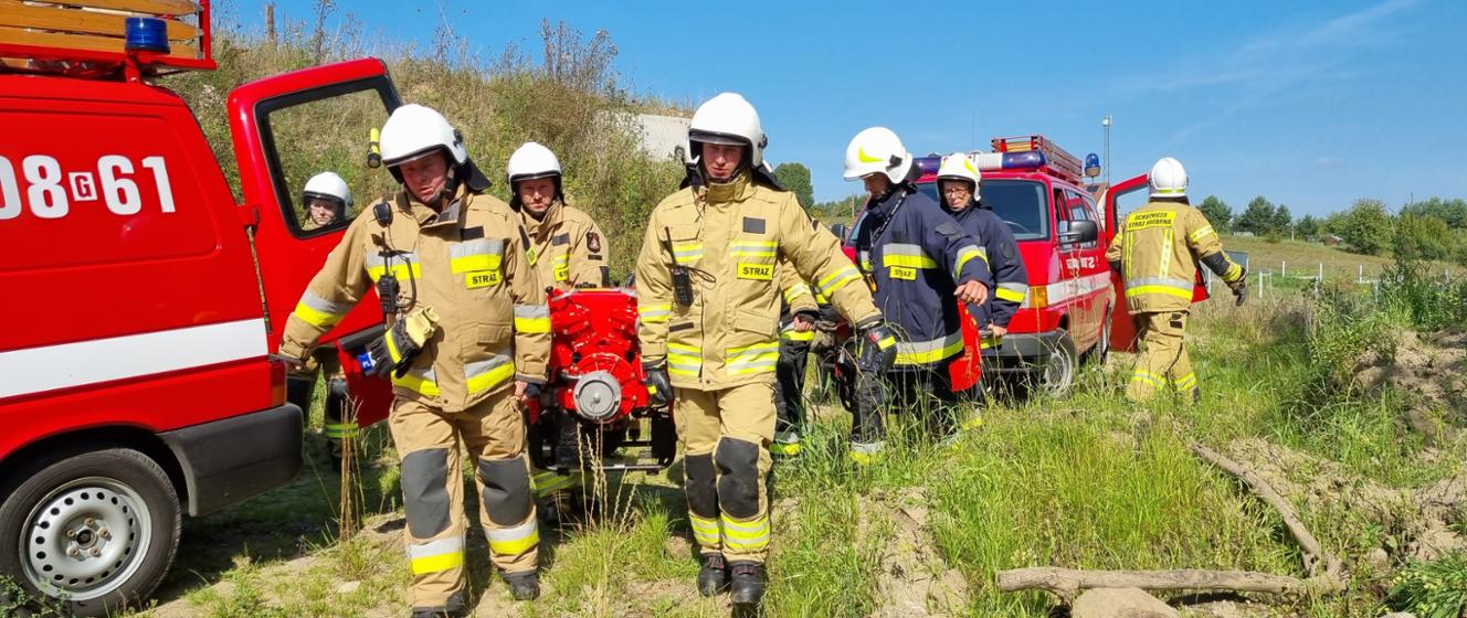 Wiczenia Na Terenie Zak Adu Konsmet Sp Z O O Komenda Powiatowa