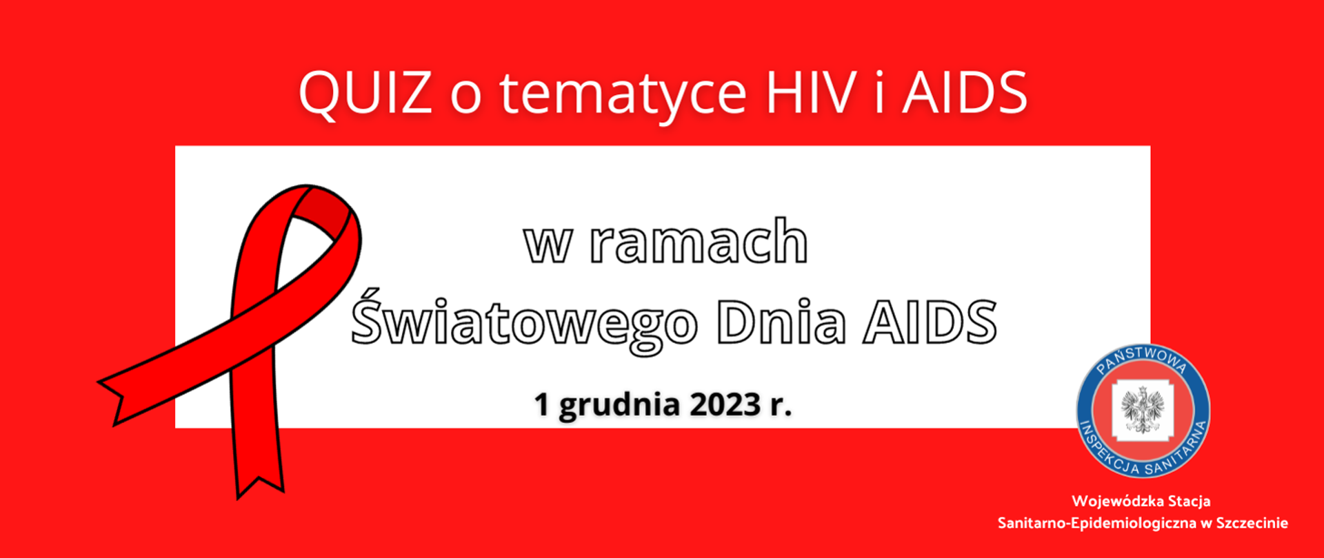 Quiz o tematyce HIV i AIDS z w ramach Światowego Dnia AIDS 2023