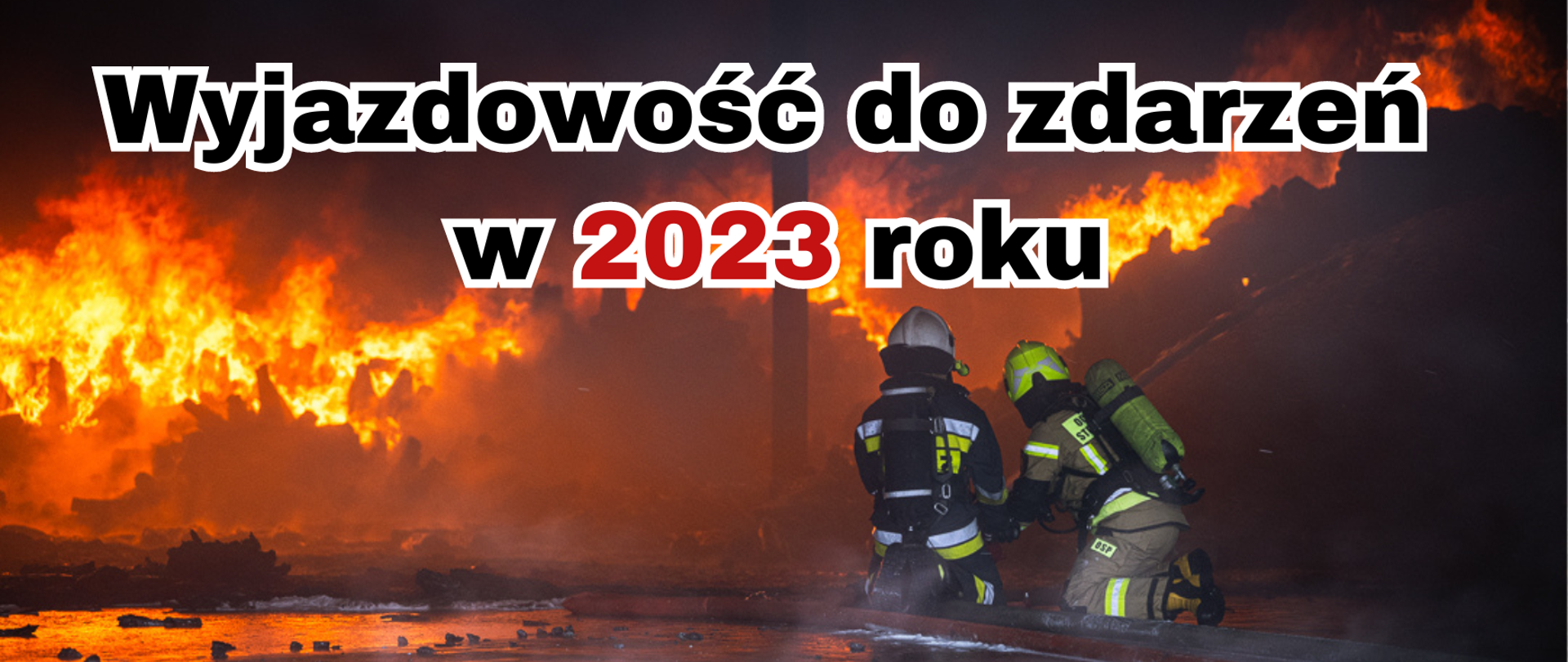 Zestawienie wyjazdowości do zdarzeń mazowieckich jednostek PSP i OSP w 2023 roku