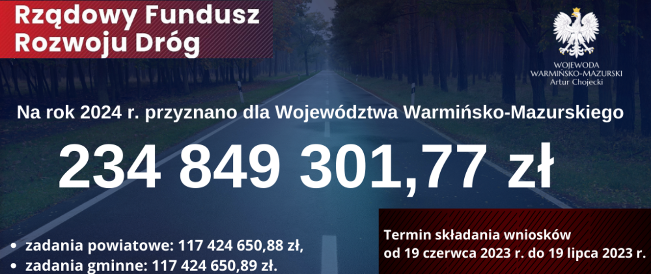 Otwarty Szlak Do Bezpiecznej Przyszłości. Rządowy Fundusz Rozwoju Dróg ...