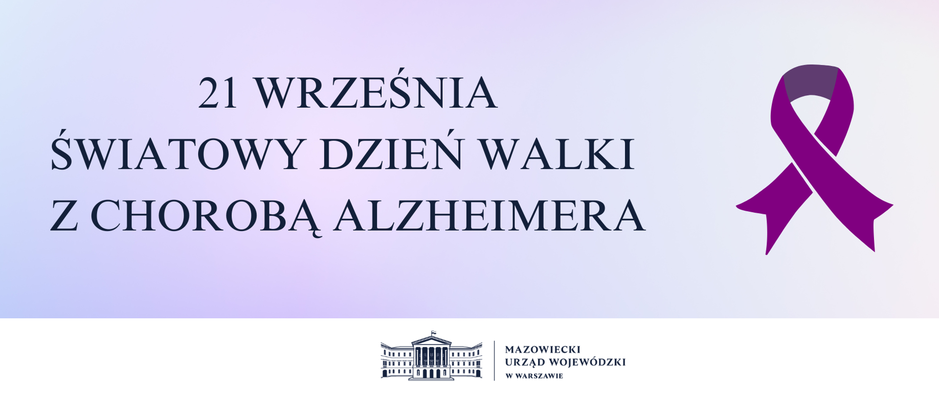 Światowy Dzień Walki z Chorobą Alzheimera