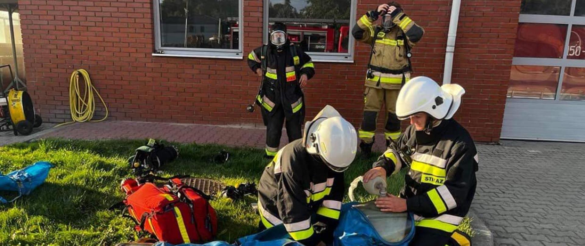 Nowi strażacy OSP w powiecie grójeckim - egzaminy końcowe