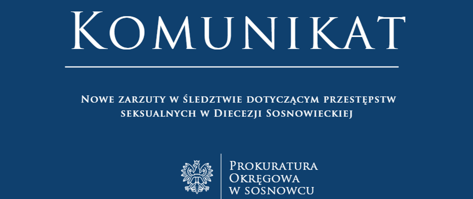 Nowe zarzuty w śledztwie dotyczącym przestępstw seksualnych w Diecezji Sosnowieckiej
