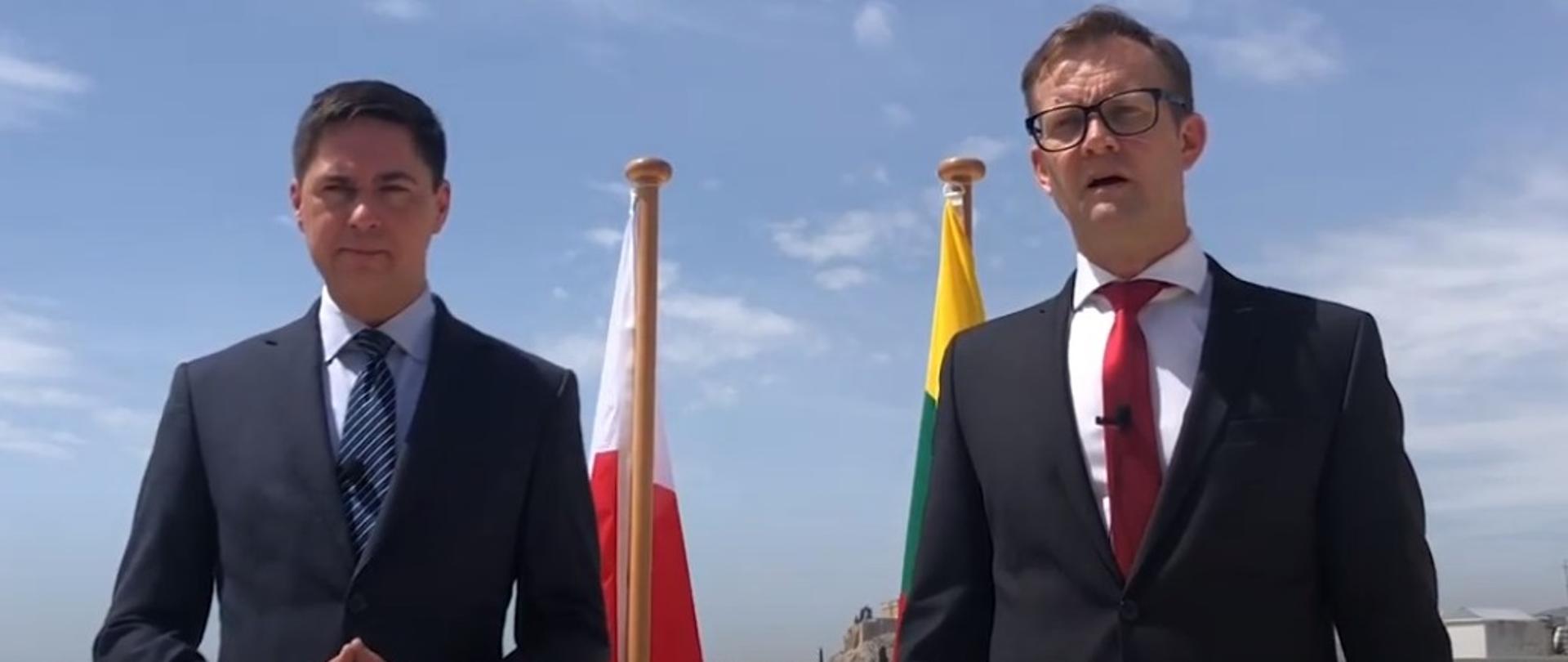 message of the Ambassadors of Poland and Lithuania