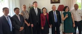 Uroczystość w Rezydencji Ambasadora RP z okazji wyboru nowych władz Towarzystwa Przyjaźni Wietnamsko-Polskiej