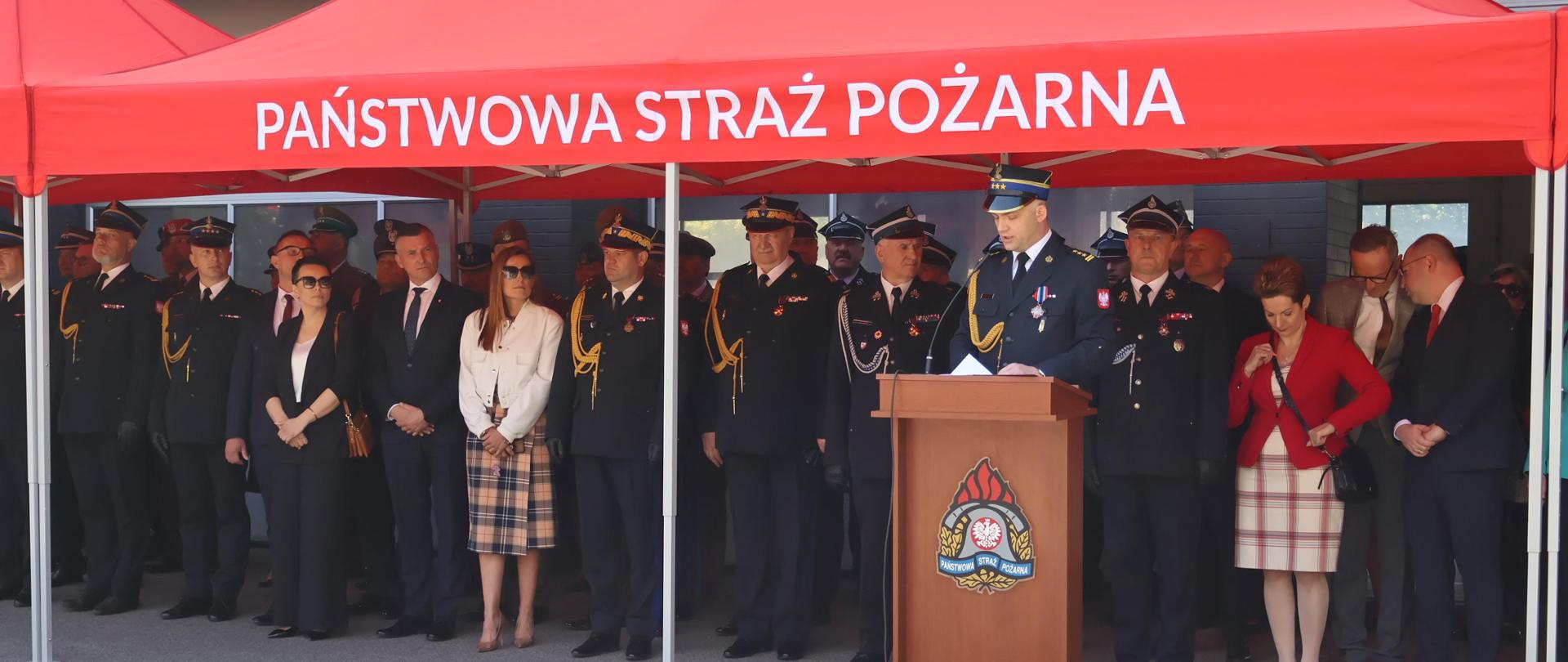 Obchody Dnia Strażaka w Komendzie Miejskiej Państwowej Straży Pożarnej w Radomiu