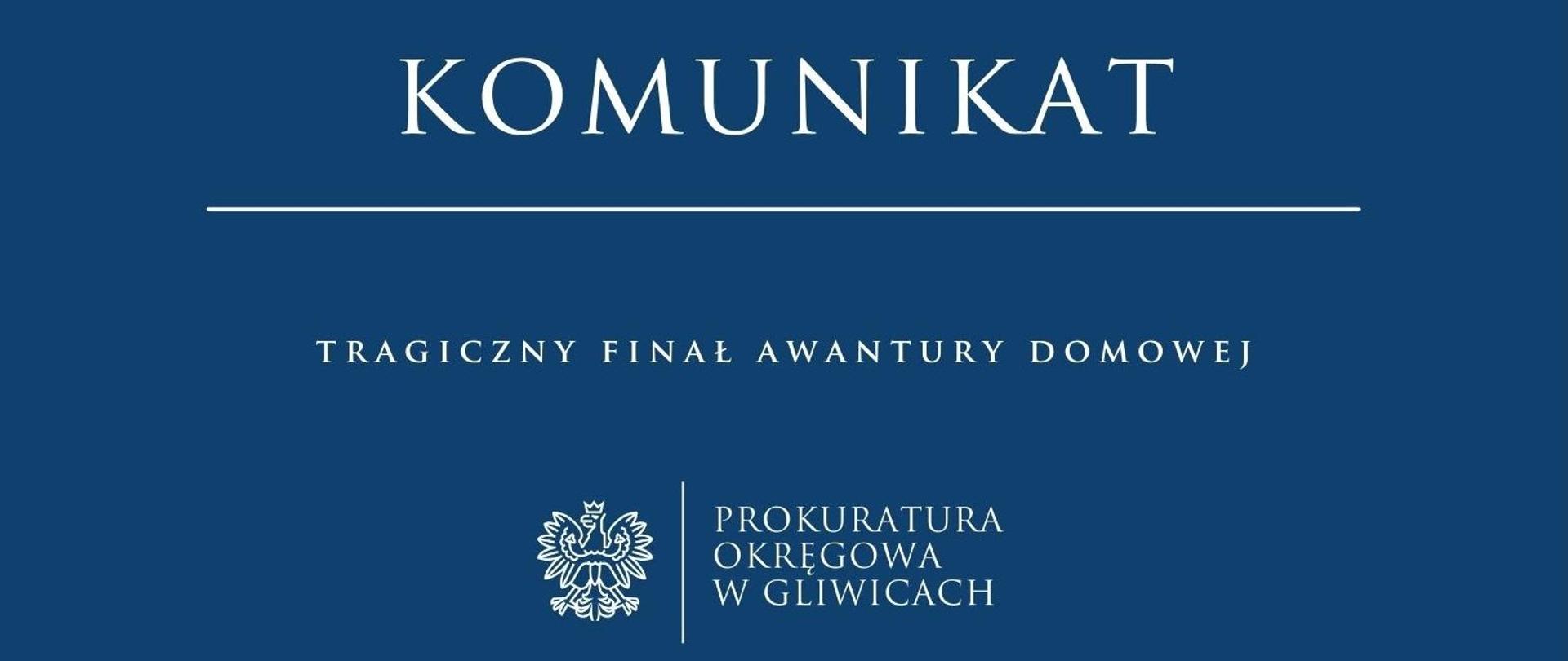 Tragiczny finał awantury domowej