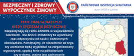 Bezpieczny i zdrowy wypoczynek zimowe