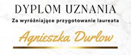 Agnieszka Durlow - Dyplom