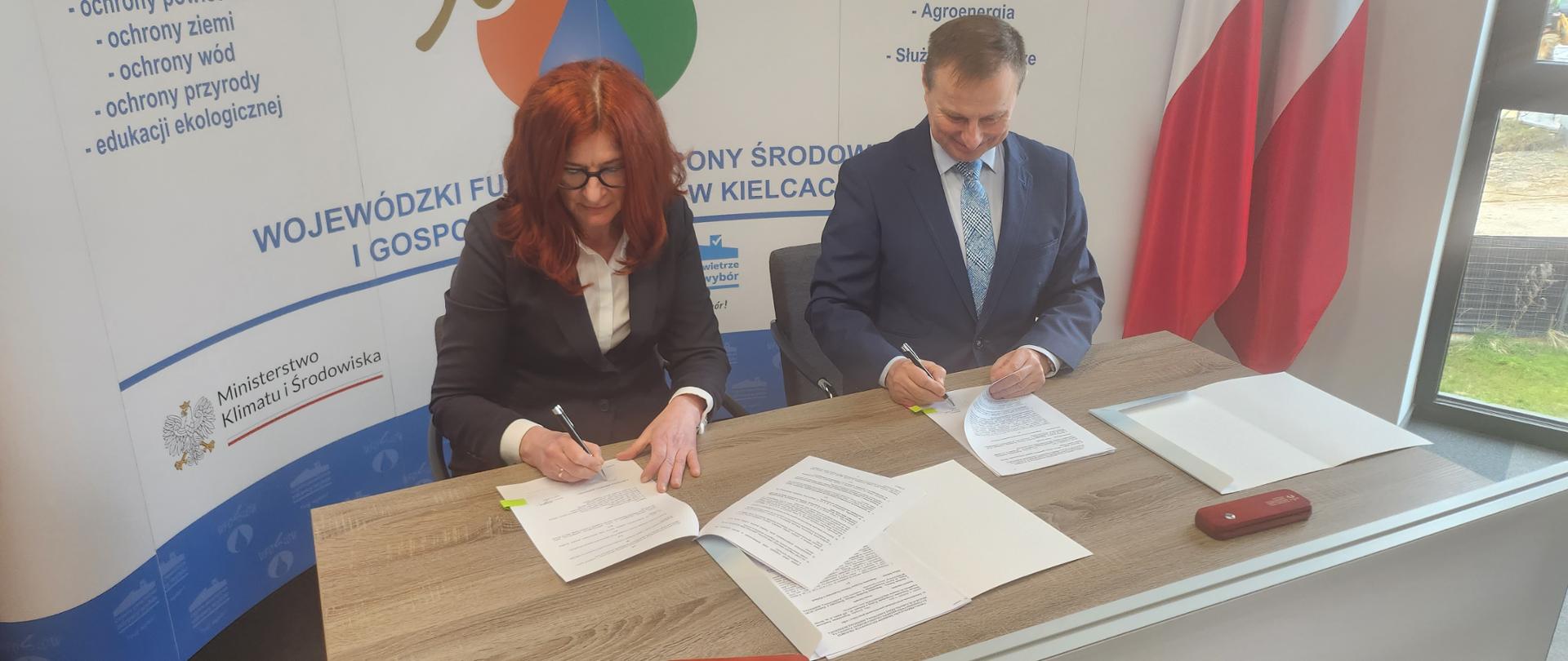 Podpisanie trzech umów z WFOŚiGW w Kielcach na realizację zadań
z zakresu ochrony przyrody