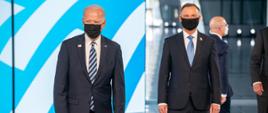 President Andrzej Duda at the NATO Summit in Brussels, 14.06.2021