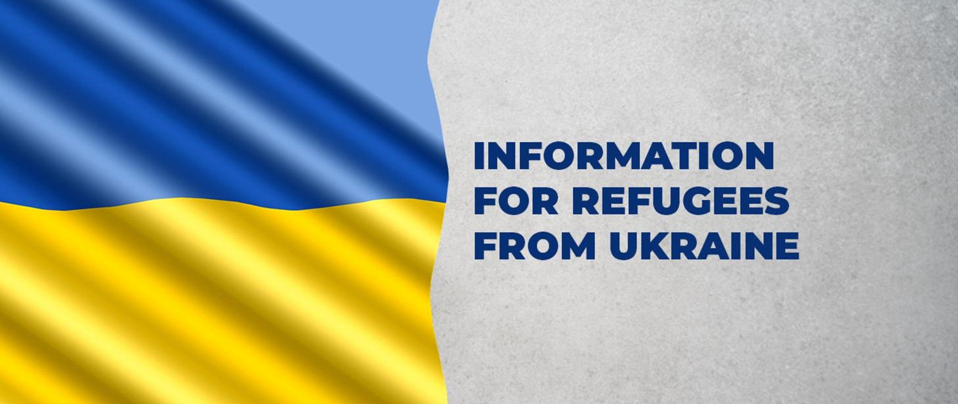 Information for refugees from Ukraine