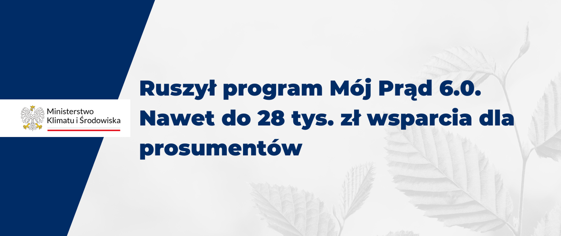 Ruszył program Mój Prąd 6.0. Nawet do 28 tys. zł wsparcia dla prosumentów 