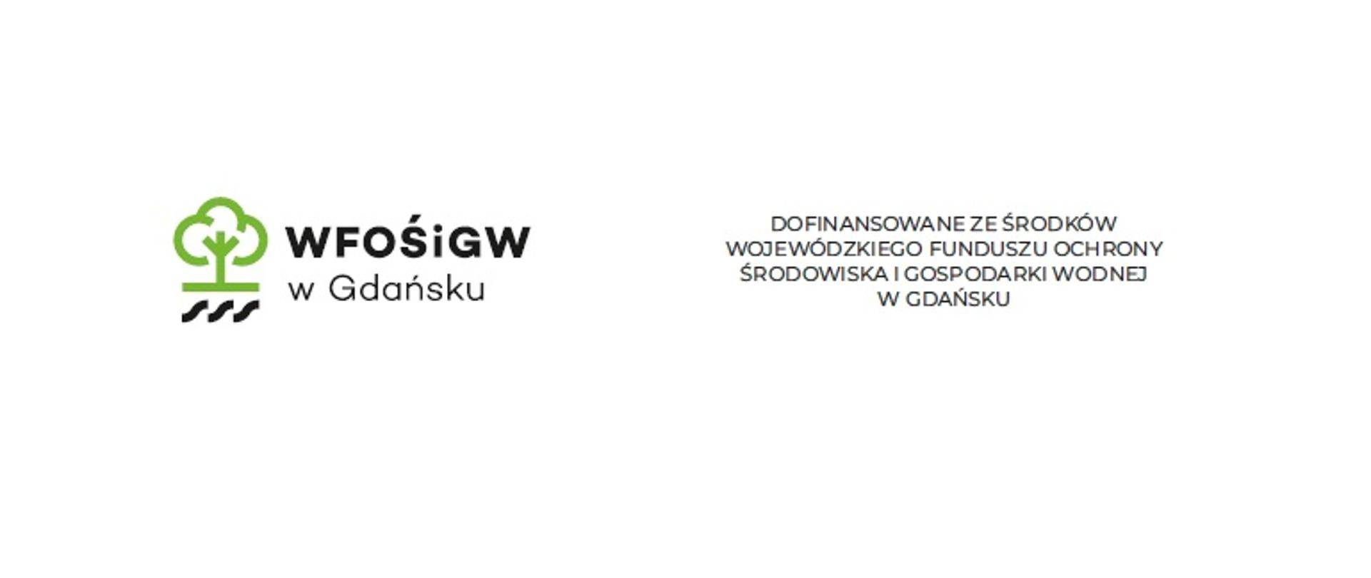 Logotyp - WFOŚiGW w Gdańsku