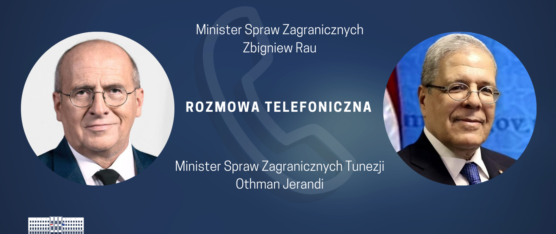 Minister Spraw Zagranicznych rozmawiał z szefem dyplomacji Tunezji 