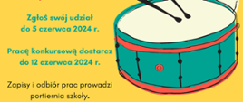 Konkurs - Niezwykły Instrument - plakat z opisem konkursu