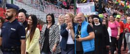 Korowód na rozpoczęcie olimpiady zawodników, opiekunów oraz organizatorów